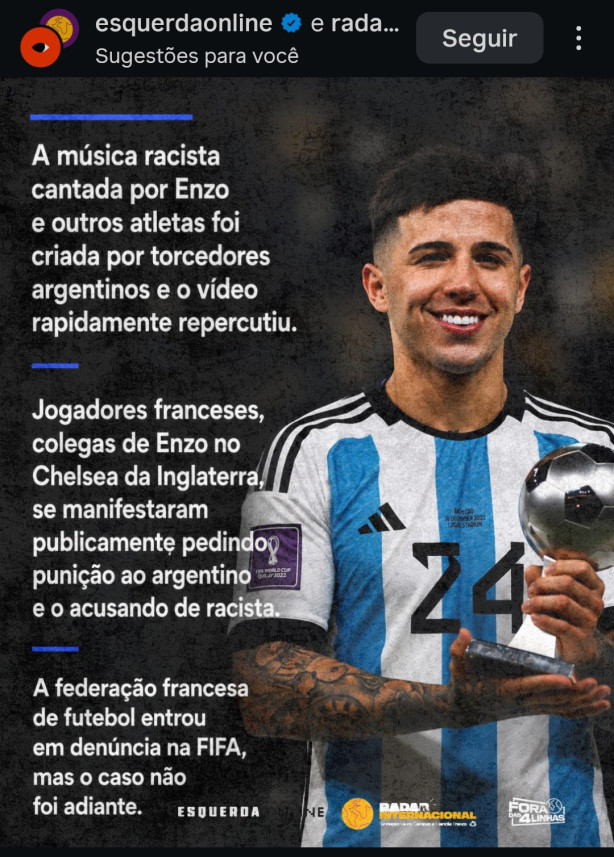 Pelo bem do futebol