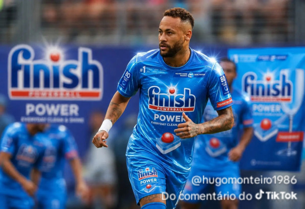 Neymar com a cara inchada chorando, jorge jesus t� certo