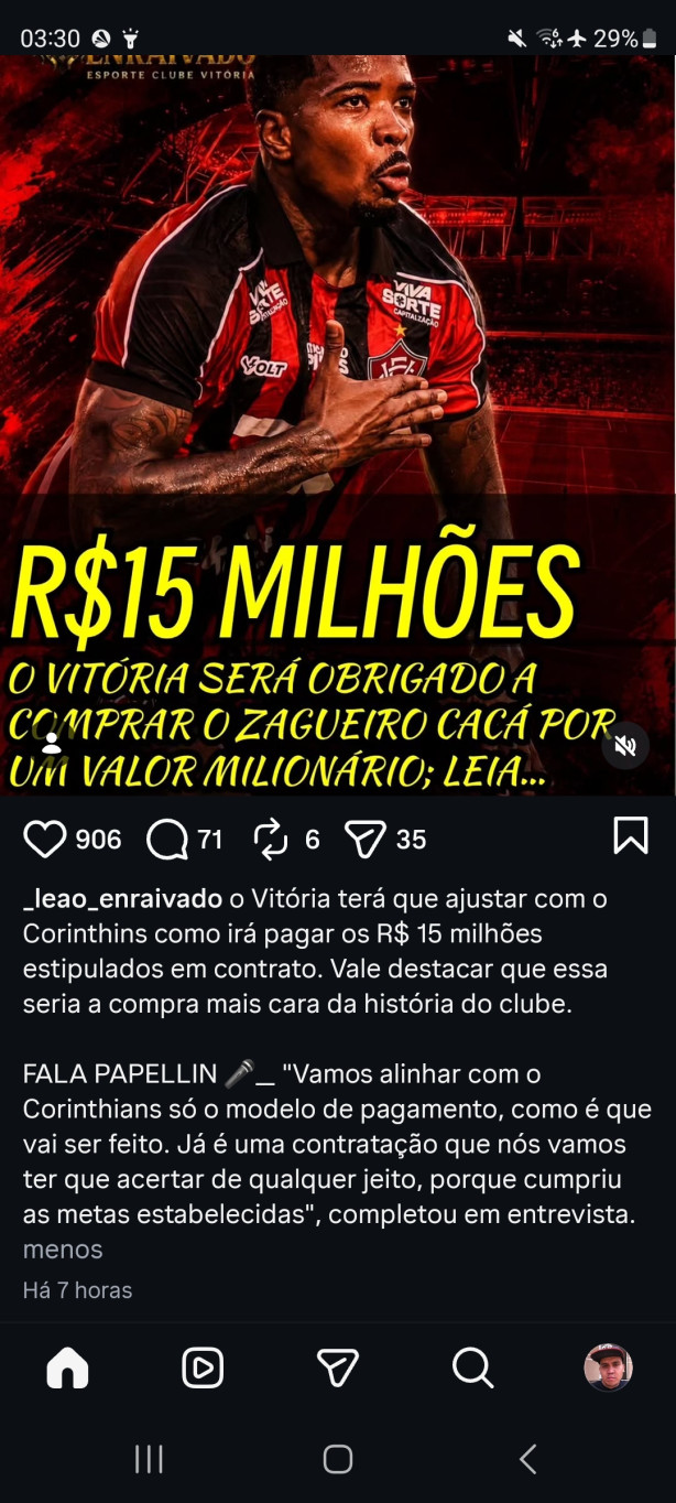Que not�cia maravilhosa!