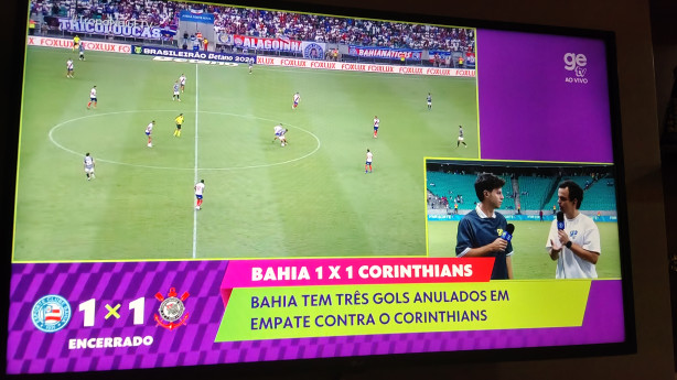3 gols anulado! Kkkk t� "Serto G.E "