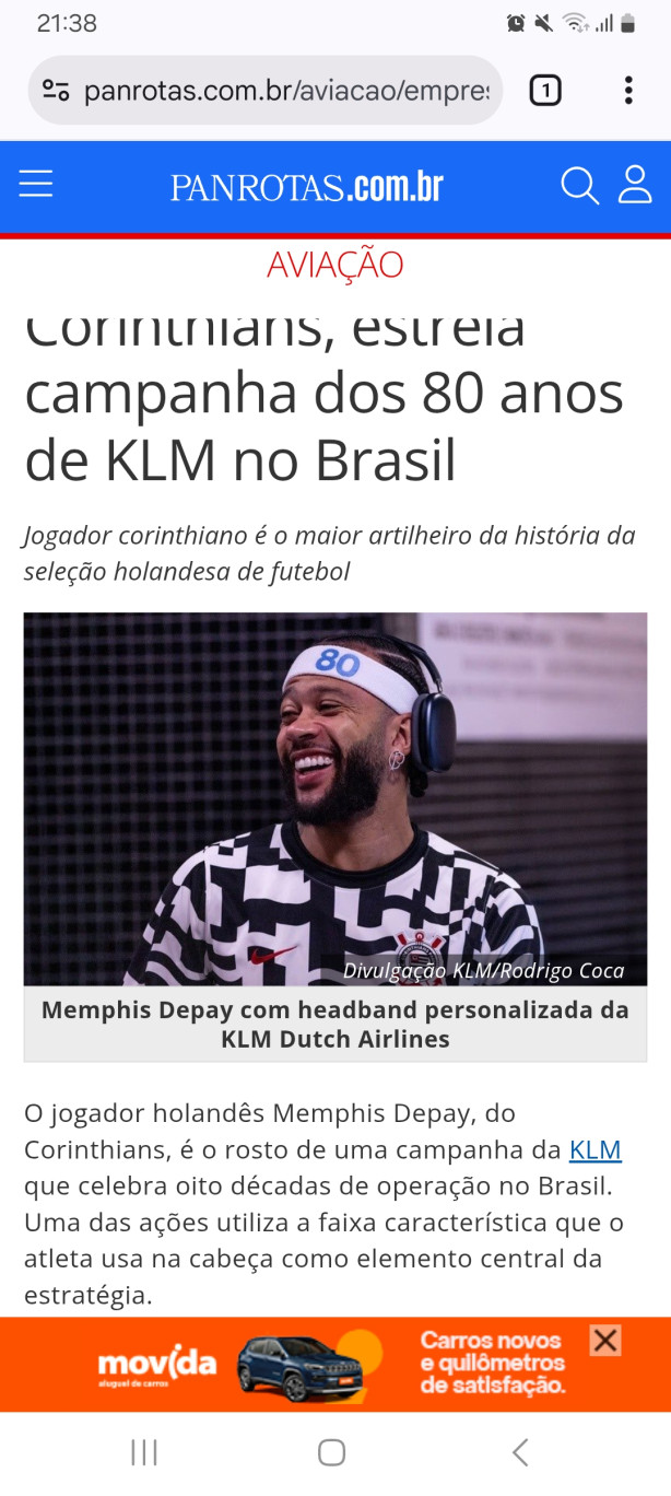 Al� KLM faz a boa