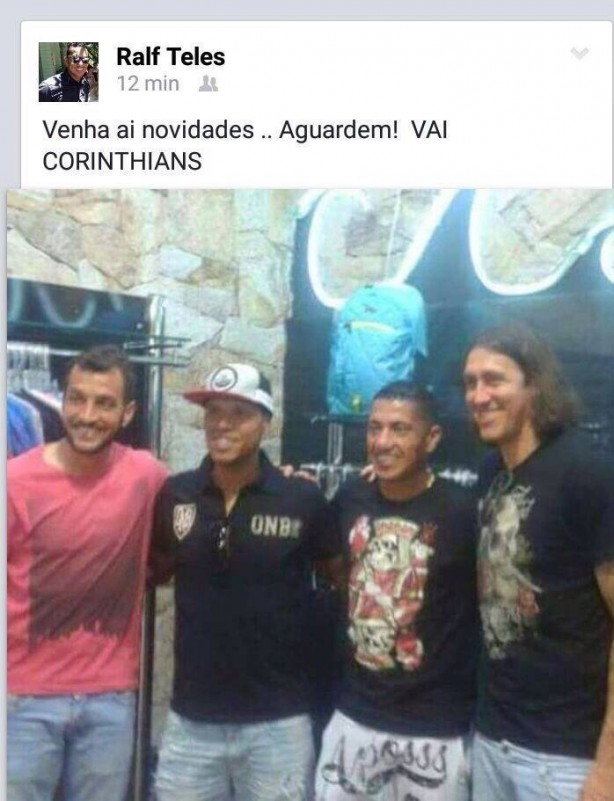 Luis Fabiano no Corinthians.