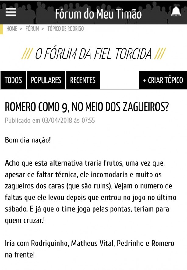 Eu j� sabia...