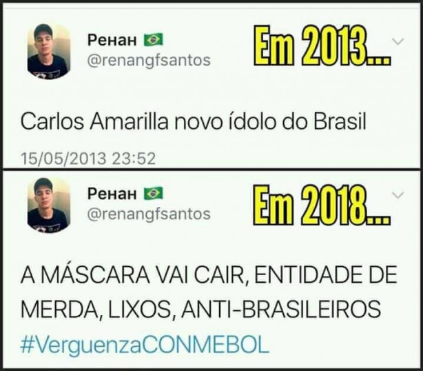 O tempo n�o falha.