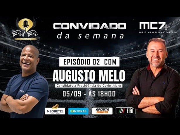 Augusto Melo já está fazendo mais do que a R&T durante anos