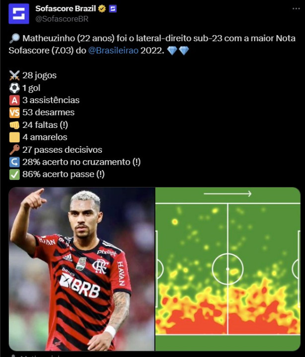 Você sabem quem são? 3 jogadores foram titulares do Flamengo em todos os  jogos do Brasileirão