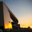 Arena Corinthians em mais um belo pr do sol
