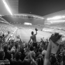 Torcedor comemorando aps o gol no clssico contra o Santos pelo Paulisto 2017