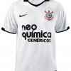 A camisa branca do Corinthians para temporada 2011, de frente