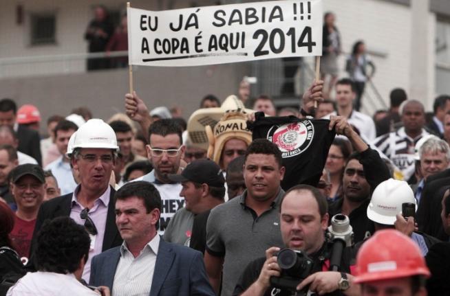Confirmada a abertura da Copa de 2014 no Estdio do Corinthians