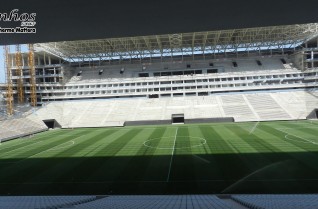 Domingo a tarde na Arena Corinthians