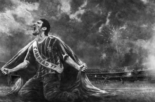 Gols de muro no CT do Corinthians