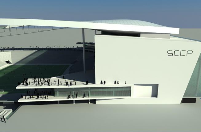 Fotos Maquete Do Futuro Estádio Do Corinthians