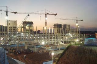 P�r-do-Sol na Arena Corinthians e 40% das obras conclu�dos