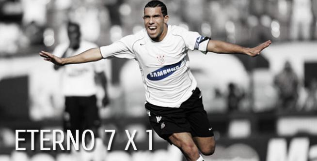 2005 - Corinthians 7x1 Santos