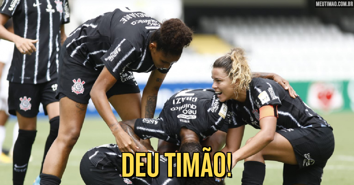 Santos supera Corinthians no Brasileiro de Futebol Feminino