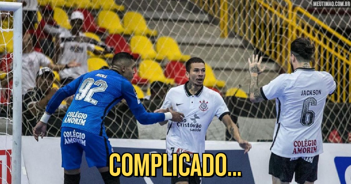 Corinthians atropela o Sorocaba e é campeão paulista de futsal
