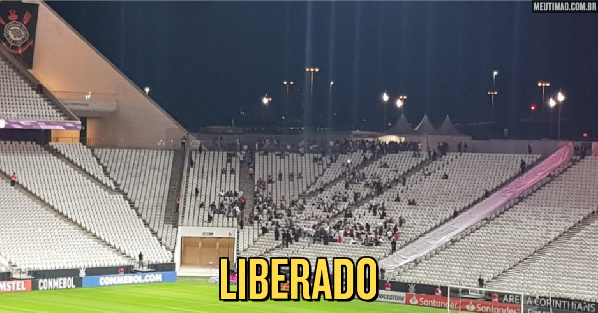 Corinthians segue venda online de ingressos para jogo contra o  Independiente na Arena; veja setores