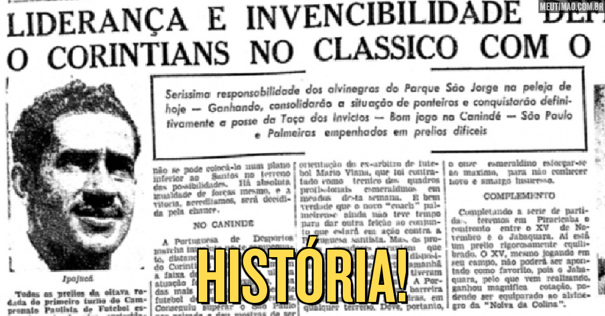 Corinthians segurou Santos de Pelé e ficou com a Taça dos Invictos há 64  anos; veja vídeo