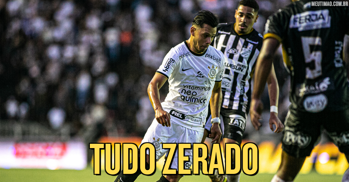 Corinthians juega un partido tranquilo contra Inter de Limeira fuera de casa y empata con Paulisto