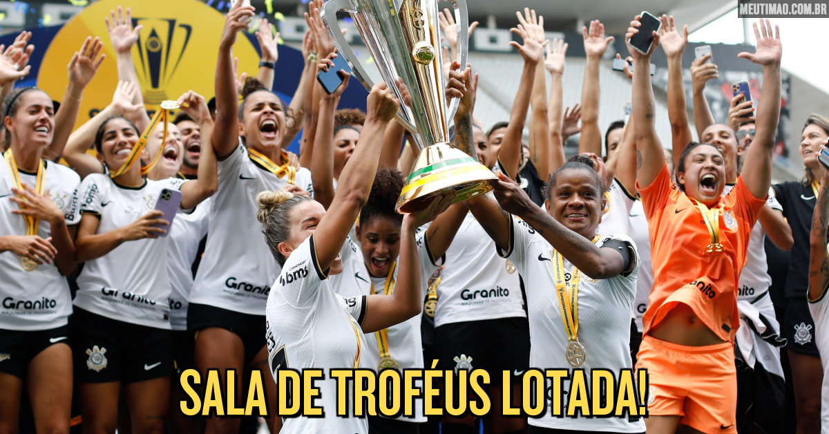 Futebol feminino do Corinthians leva 11 troféus em eventos de premiação -  10/12/2019 - UOL Esporte