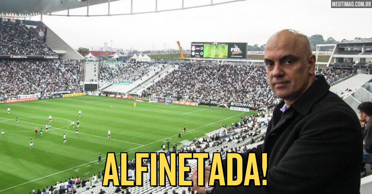 No STF, Alexandre de Moraes diz que Palmeiras não tem mundial