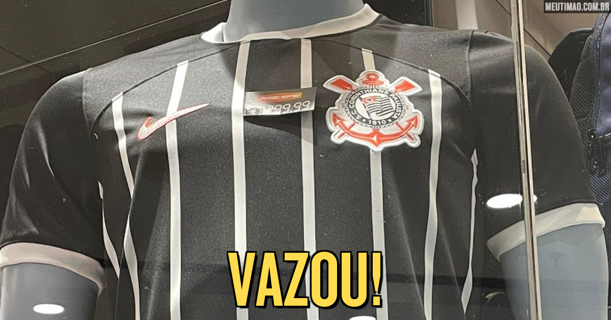 Camisa pré-jogo do Corinthians 2024 tem imagem vazada » MDF