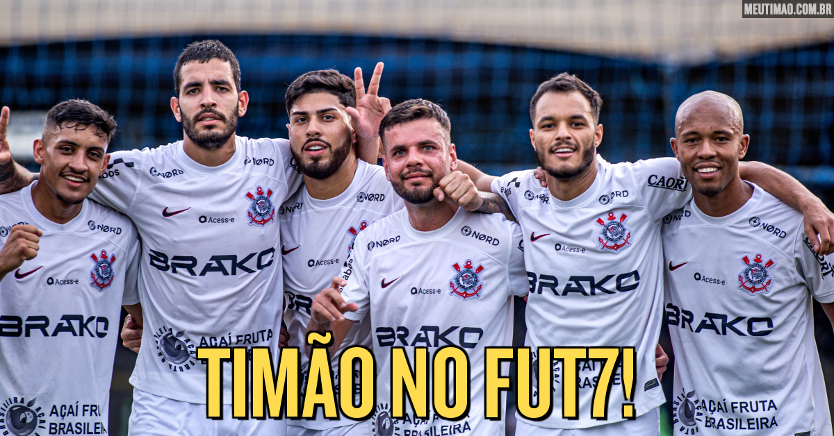 Equipe de Futebol 7 do Timão se prepara para a estreia do Paulistão 2023