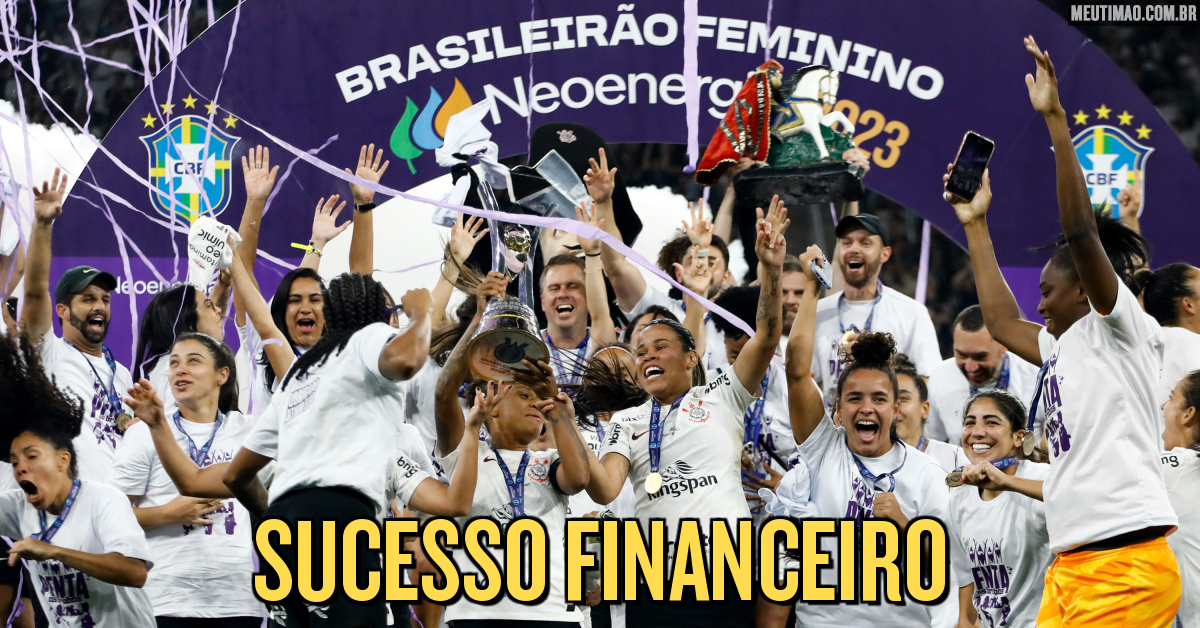 Premiação do Brasileirão feminino 2023 aumenta 20%, mas homens
