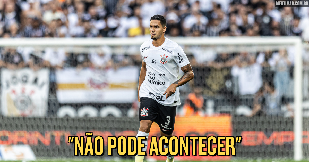 Revolta com treinador e Fábio Santos marca empate do Corinthians