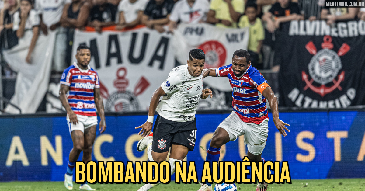 SBT é líder de audiência durante jogo do Corinthians - Jornal de
