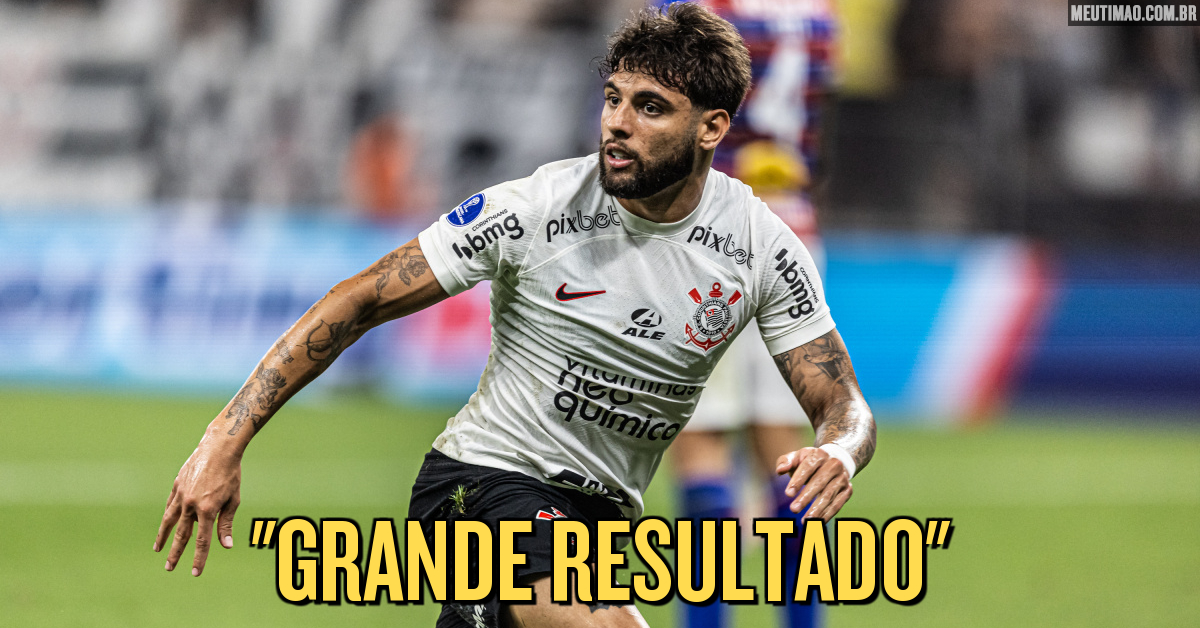 Yuri Alberto avalia empate do Corinthians em casa como positivo e