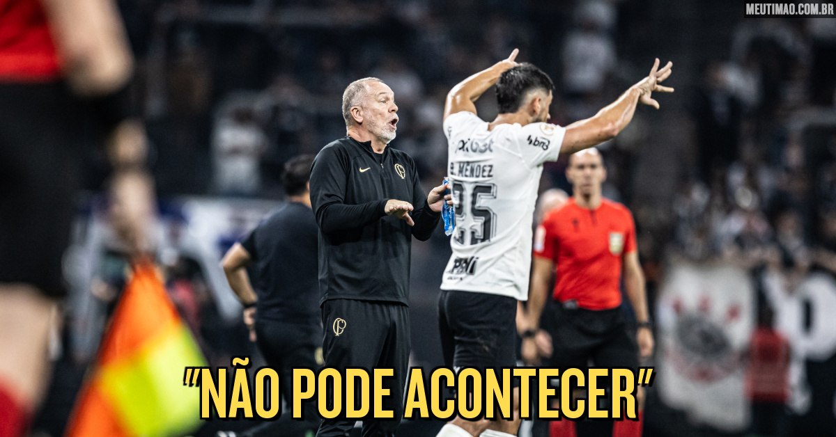 Mano Menezes comenta pressão da torcida após empate e cobra firmeza dos  jogadores no Brasileirão