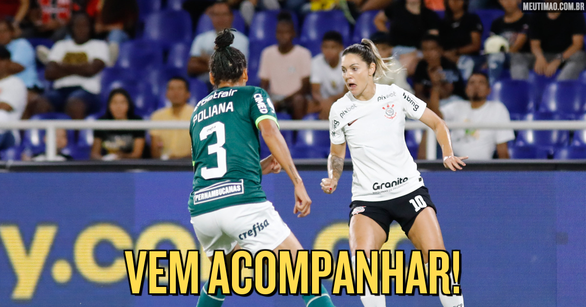 AO VIVO ⚫ CORINTHIANS x Palmeiras  Paulista Feminino SEMIFINAL -  04/11/2023 