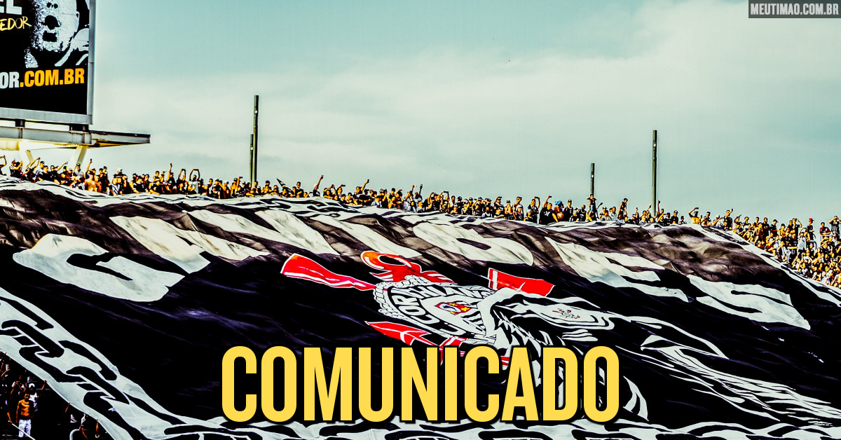 Principal organizada do Corinthians reitera apoio a Augusto Melo e convoca  associados para eleições