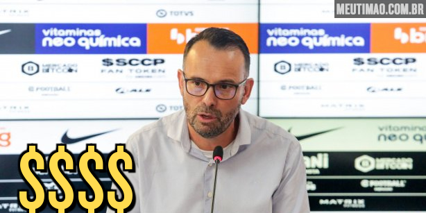El director financiero del Corinthians detalla cuánto espera obtener el club con la venta de jugadores