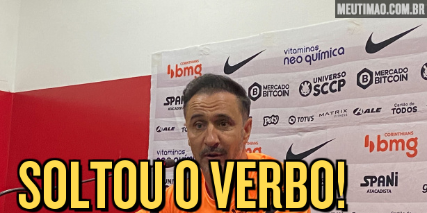 Vitor Pereira critica la postura del Corinthians ante la derrota y dice que la victoria en Mineiro fue ‘equivocada’