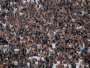 Corinthians  o nico clube a ter altas mdias de pblico, apesar de no disputar mais o Brasileiro