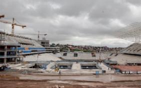 Arena do Corinthians j tem mais de 70% de concluso