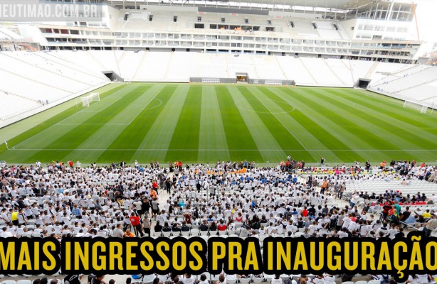 Arena Corinthians receber no mnimo 50 mil pessoas