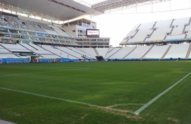 A Arena Corinthians foi um dos palcos da Copa do Mundo