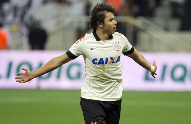 Romero marcou o seu primeiro gol com a camisa do Corinthians