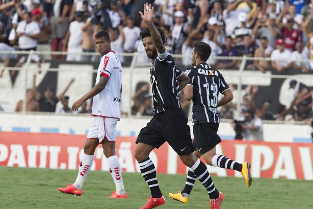 Cristian marcou o único gol do Timão na partida contra o Ituano