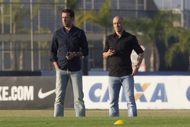 Ex-jogadores, Alessandro e Edu Gaspar fazem parte da diretoria de futebol do Timo