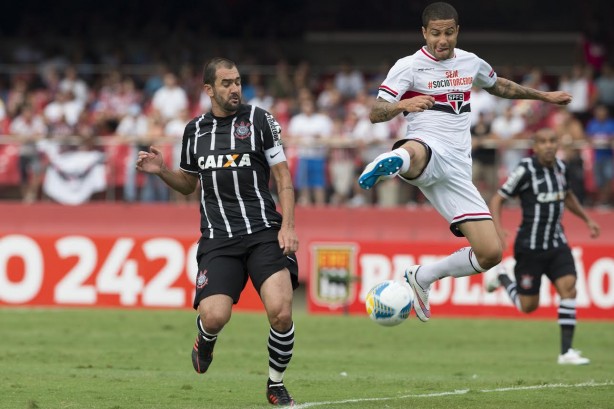 Danilo fez o gol do Corinthians contra o So Paulo