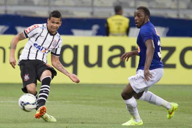 Em 2014, Corinthians venceu as duas partidas contra o Cruzeiro