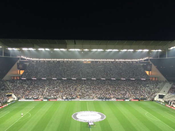 Pela primeira vez, a Arena Corinthians receber um jogo vlido pelas oitavas de final da Libertadores