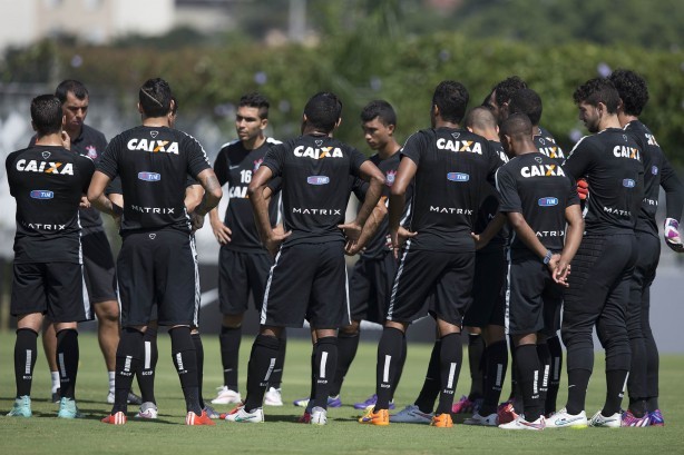 Corinthians se reapresentou no CT na segunda-feira