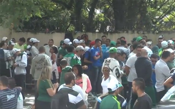 Palmeirenses fizeram filas para a semifinal do Paulisto