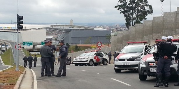 Polcia Militar se comprometeu a reajustar procedimentos na Arena Corinthians